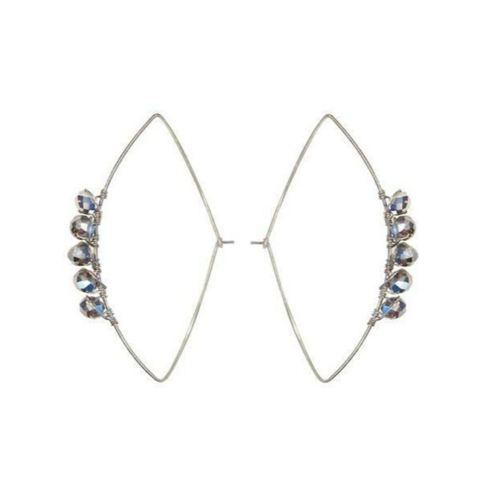 Cristalline Earrings Handmade by Women Rescued from Trafficking